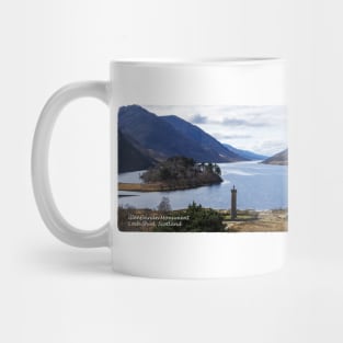 Glenfinnan Monument, Loch Shiel, Scotland Mug